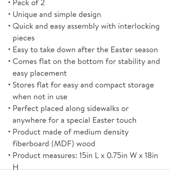 Outdoor wood eggs 2 pack🆕️ - Picture 5 of 5